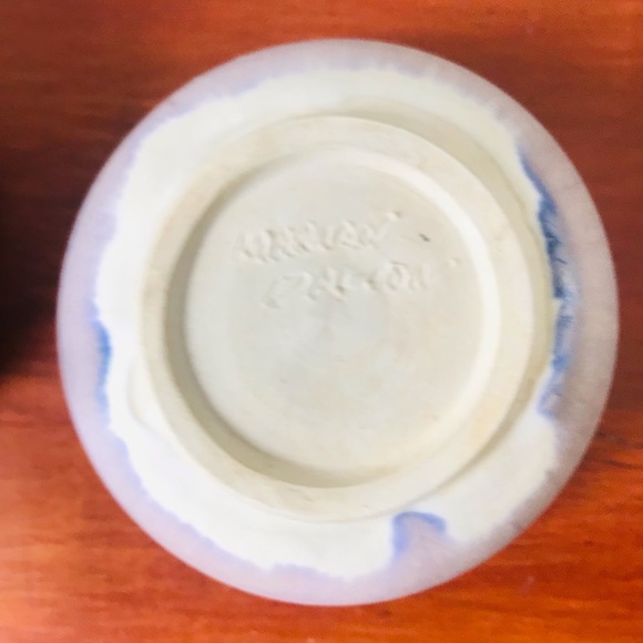 Trio of nesting Signed studio pottery Marion Dalton bowls - Picture 6 of 10